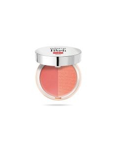 Pupa Extreme Blush Duo - 130 Matt Salmon - Radiant Peach (4g)