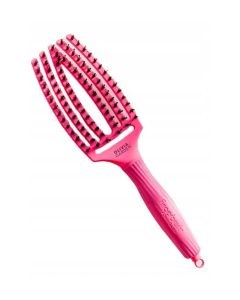 Olivia Garden Fingerbrush Combo Medium - Hot Pink
