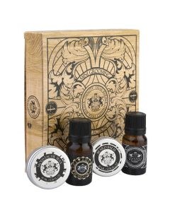 Dear Barber Mini Grooming Collection (Beard Balm 15ml, Moustache Wax 15ml, Beard Oil 10ml & With Confidence EDT 10ml)