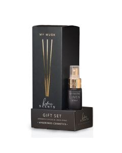 Avgerinos Cosmetics My Musk Gift Set Aromatic Sticks & Linen Spray