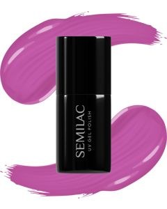 Semilac UV Gel Polish - 601 Neon Pink Punch (7ml)