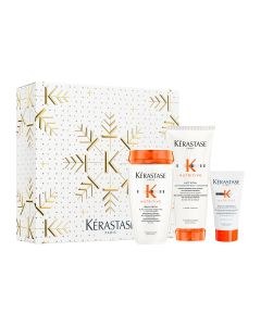 Kérastase Nutritive Set - Trio Holiday Set XMAS 2026 (Bain Satin 250ml, Lait Vital 200ml & Nectar Thermique 50ml)