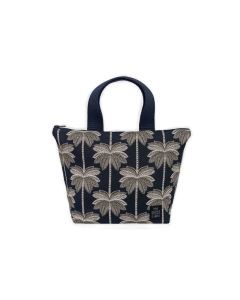 Bleecker & Love Oasis Tote Bag - Zipper Blue (35cm x 15cm x 25cm)