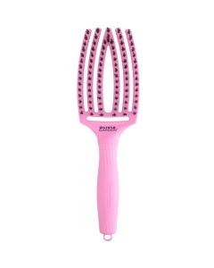 Olivia Garden Fingerbrush Share The Pink Hairbrush - Pink Tokyo Medium