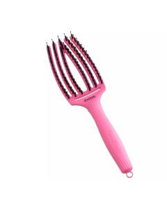 Olivia Garden Fingerbrush Dolce Vita Hairbrush - Pink Granita
