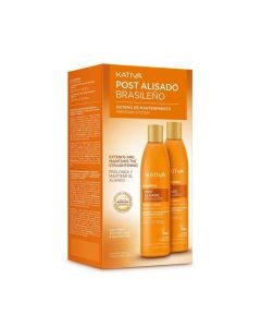 Kativa Post Alisado Brasileno Maintain System (Shampoo 225ml & Conditioner 225ml)