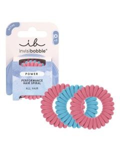 Invisibobble Power Performance Hair Spiral - Rose & Ice (3pcs)