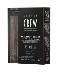 American Crew Precision Blend Natural Grey Blending Hair Color - Natural Brown 4/5 (3x40ml)
