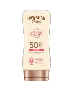 Hawaiian Tropic Glowing Protection SPF 50 UVA UVB High Lotion (180ml)