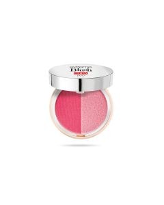 Pupa Extreme Blush Duo - 140 Radiant Flamingo - Glow Creamy (4g)