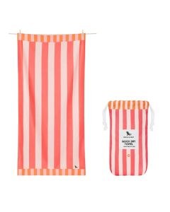 Dock & Bay Quick Dry Beach Towel - Raspberry Road XL (200cm x 90cm)