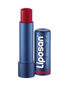Liposan Caring Beauty Lip & Cheek SPF 30 3 In 1 Lip Balm - Red (4.8g)