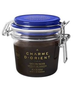 Charme d' Orient Black soap Scents of Hammam (200gr)