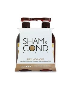 Saryna Key Hair Therapy Sham & Cond Kit Dry No More (Shampoo 500ml & Conditioner 500ml)