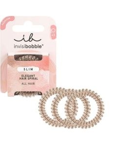 Invisibobble Slim Elegant Hair Spiral - Bronze Me Pretty (3pcs)