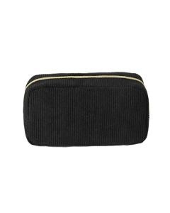 Bobby Warren Solid Color Makeup Bag - Black
