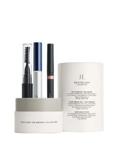 Revitalash Cosmetics Spotlight On Brows Collection (EyeBrow Conditioner 3ml, Brow Gel 7.4ml & Highlighter 1.2g)