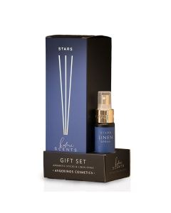 Avgerinos Cosmetics Stars Gift Set Aromatic Sticks & Linen Spray