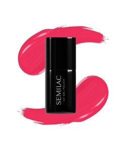 Semilac UV Gel Polish - 571 Neon Strawberry (7ml)