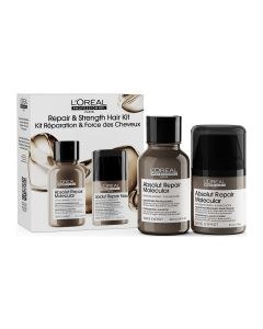 L’Oréal Professionnel Repair & Strength Hair Kit (Shampoo 100ml & Leave-In Mask 50ml)