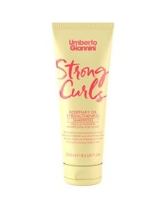 Umberto Giannini Strong Curls Rosemary Oil Strenghthening Shampoo (250ml)