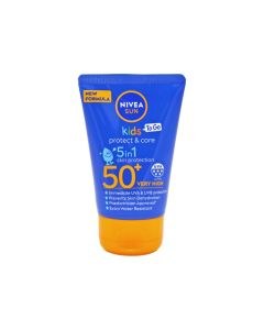 Nivea Sun Kids To Go Protect & Care 5 In 1 SPF 50+ Cream (50ml)