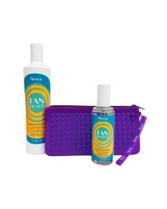 Fanola Fan Beach Sunscreen Hair Set & Toiletries Gift (Hair & Body Shampoo 350ml & Sun Oil 115ml)