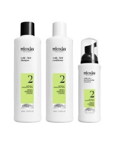Nioxin Pro Clinical Scalp System Trial Kit 2 (Shampoo 150ml, Conditioner 150ml & Treatment 40ml)