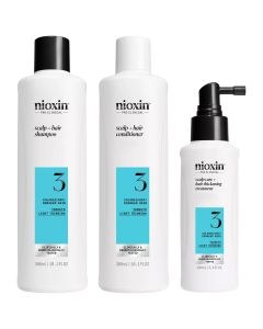 Nioxin Pro Clinical Scalp System Kit 3 (Shampoo 300ml, Conditioner 300ml & Treatment 100ml)