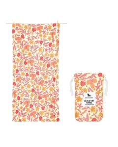 Dock & Bay Quick Dry Beach Towel - Tangerine Tide XL (200cm x 90cm)