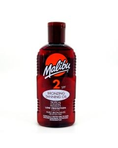 Malibu Bronzing Tanning Oil 2SPF (200ml)