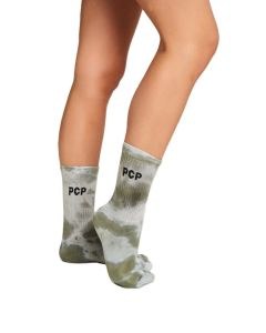 PCP Γυναικείες Tie-Dye Λαδί Κάλτσες