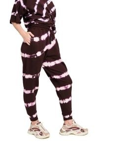 PCP Γυναικείο Tie-Dye Bae Παντελόνι Aubergine