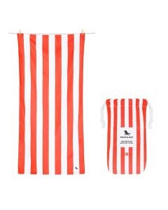Dock & Bay Πετσέτα Θαλάσσης Quickdry Cabana - Waikiki Coral (200cm x 90cm)