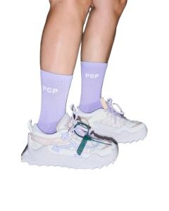 PCP Unisex One Color Socks - Lilac (One Size)