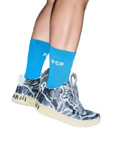 PCP Unisex One Color Socks - Petrol (One Size)