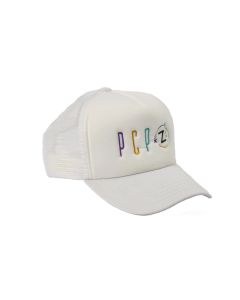 PCP Λευκό με Παστέλ Λογότυπο Unisex Baseball Hat  - Zizel Beauty Shop 10-Years Anniversary Edition 2022