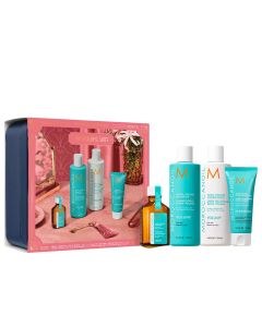 Moroccanoil The Volume Suite Holiday Set (Shampoo 250ml, Conditioner 250ml, Hydrating Mask 75ml & Treatment Light 25ml)