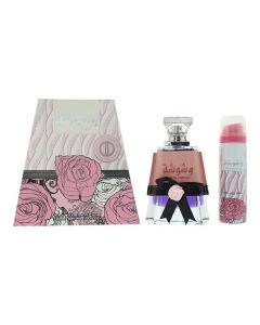 Lattafa Washwashah Eau De Parfum (100ml) + Deodorant Body Spray (50ml)