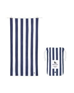 Dock & Bay Quick Dry Beach Towel - Whitsunday Blue L (160cm x 90cm)