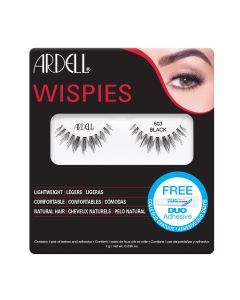 Ardell Wispies 603 Black (1 Pair Lashes & Duo Adhesive)