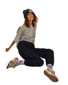 PCP Γυναικείο Παντελόνι Κρύα Βαφή Σκούρο Μπλε (Medium)