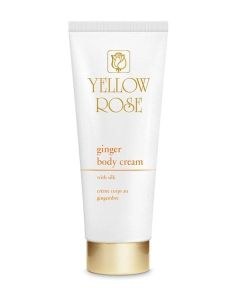 Yellow Rose Ginger Body Cream With Silk (250ml)