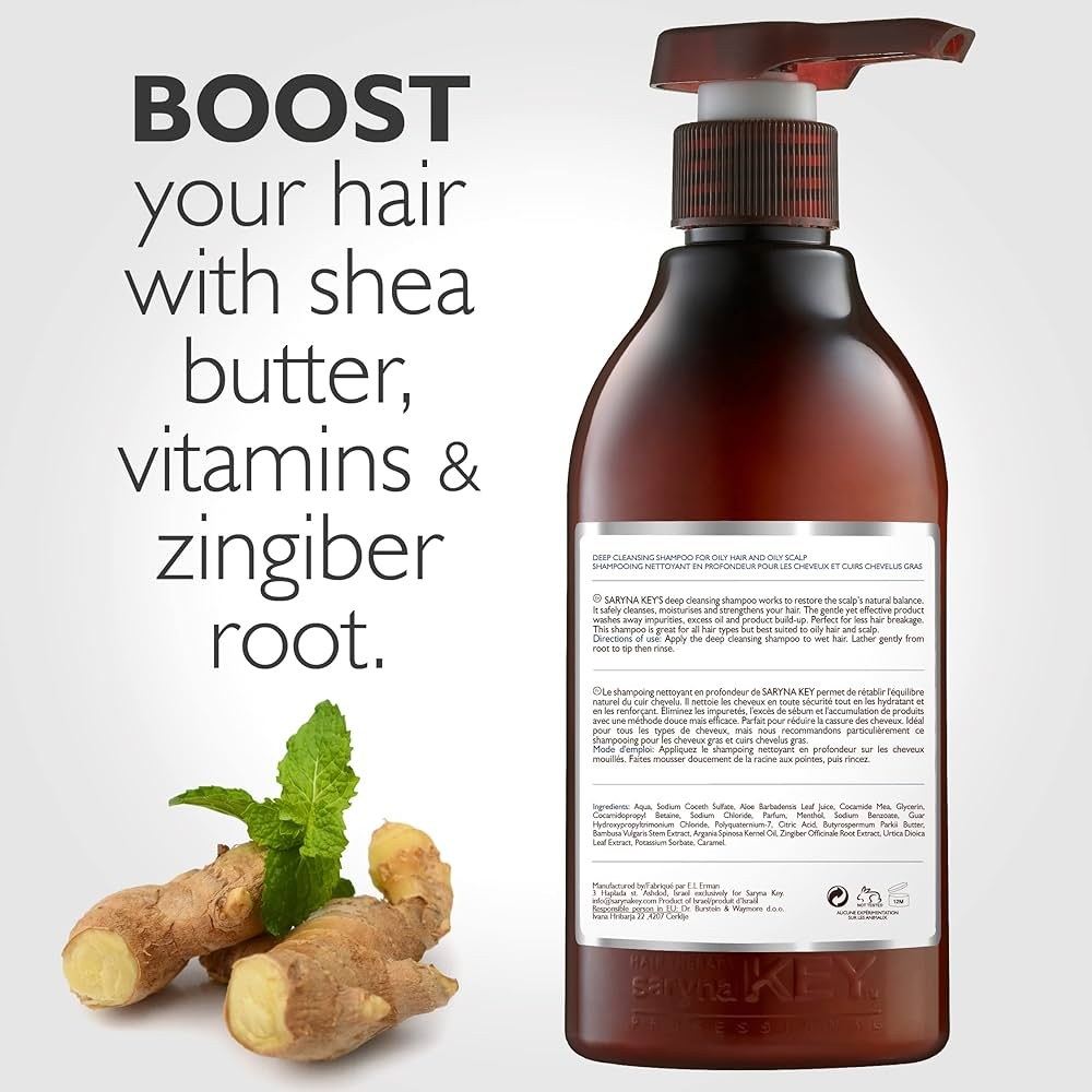 saryna KEY Deep Cleansing Shampoo For Oily Hair & Oily Scalp (300ml) φωτογραφία