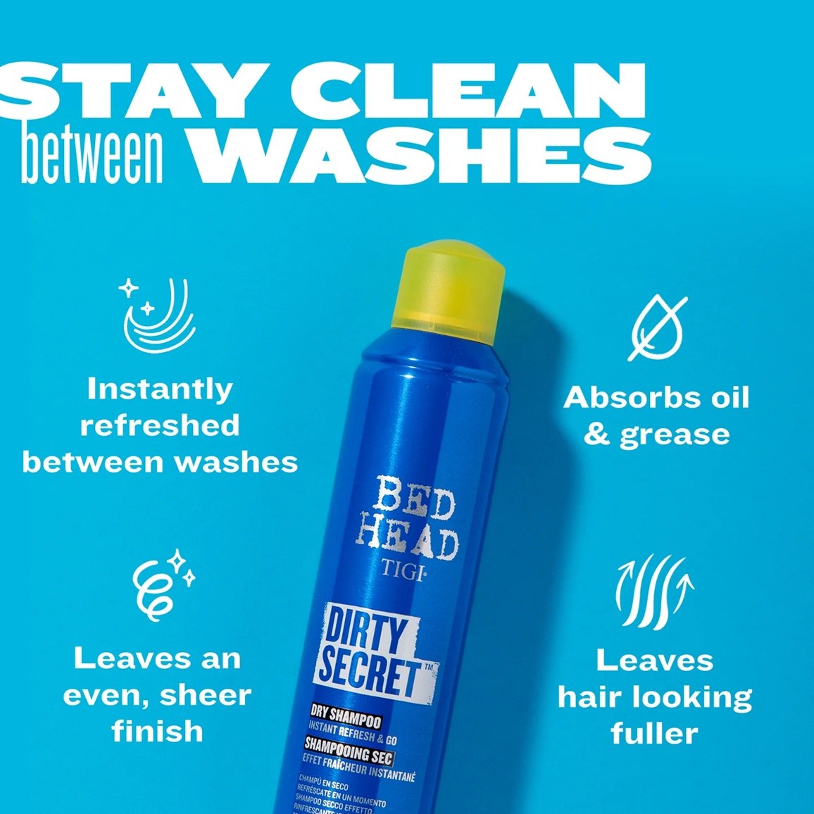 Bed Head Tigi Dirty Secret™ Dry Shampoo (300ml) φωτογραφία