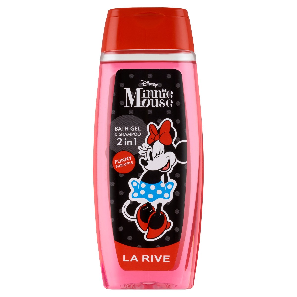 La Rive Disney Minnie Mouse Bath Gel & Shampoo 2 In1 - Funny Pineapple (250ml)
