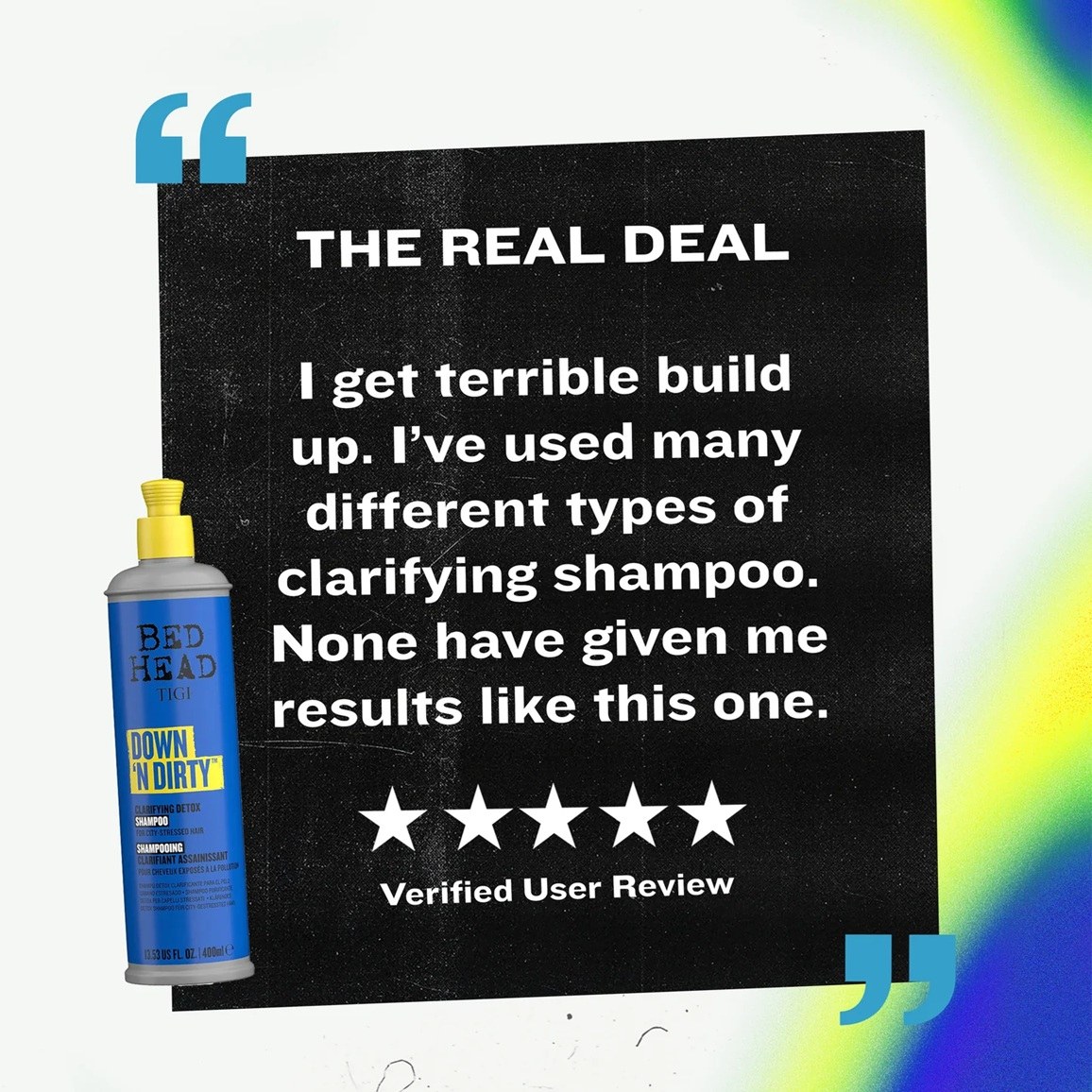 Bed Head Tigi Down 'N Dirty™ Clarifying Detox Shampoo (400ml) φωτογραφία