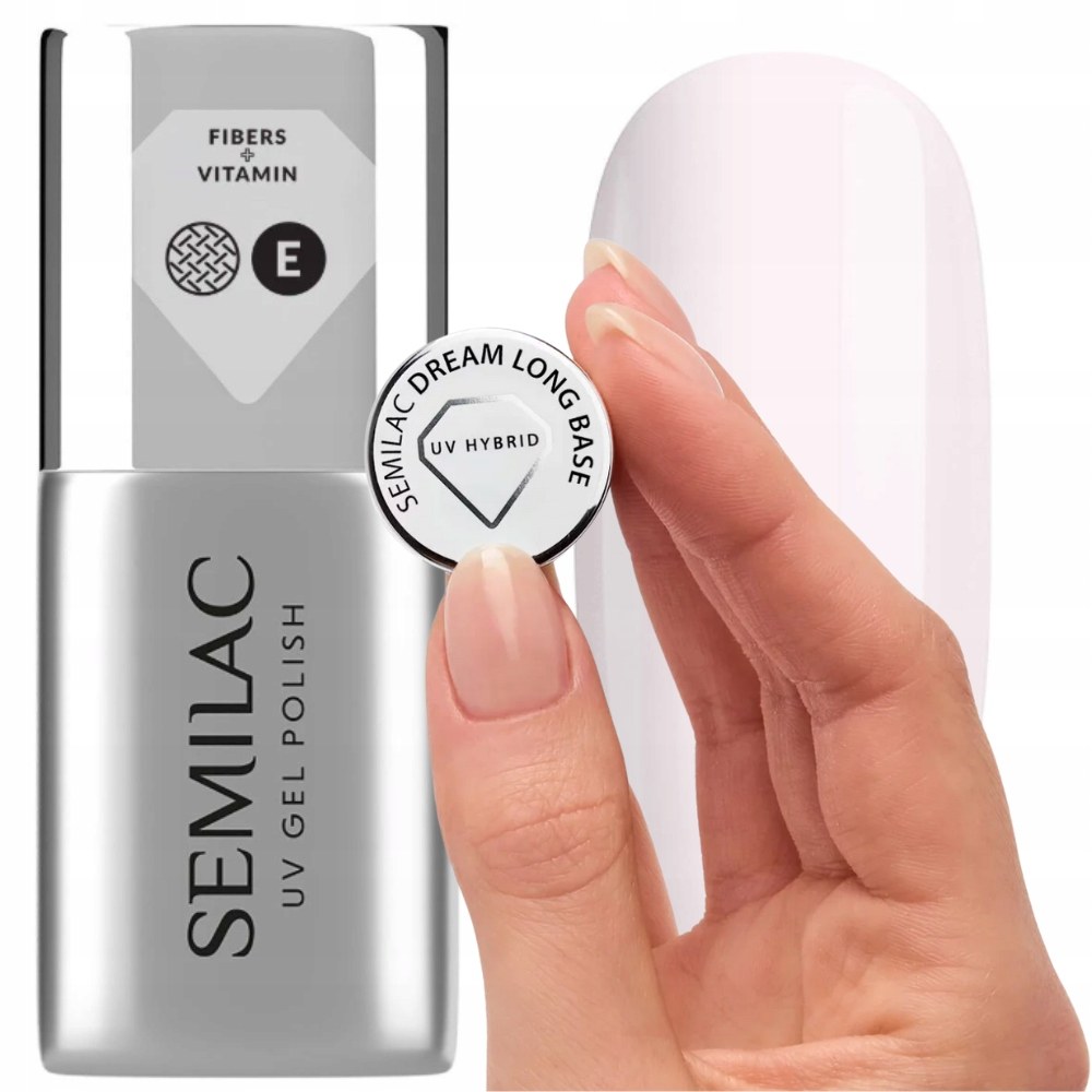 Semilac UV Gel Polish Hybrid Dream Long Base Coat (7ml) φωτογραφία