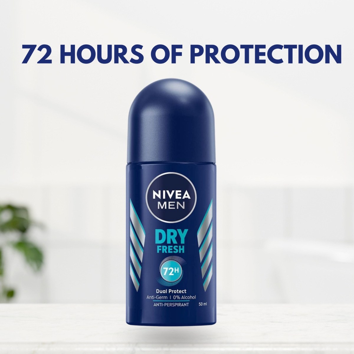 Nivea Men Dry Fresh 72h Dual Protect Anti-Perspirant Roll-On (50ml) φωτογραφία