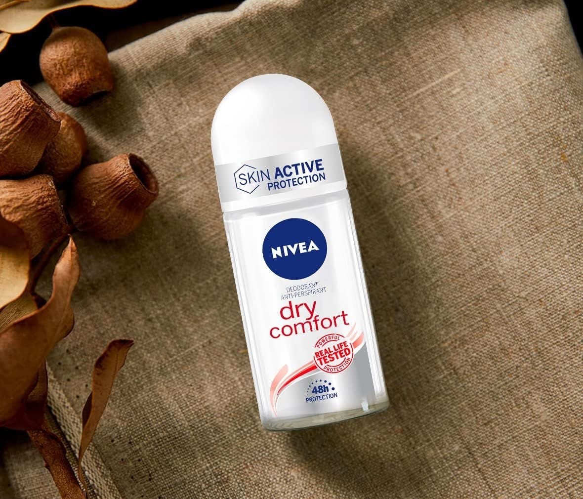 Nivea Dry Comfort 48h Deodorant Anti-Perspirant Roll-On (50ml) φωτογραφία